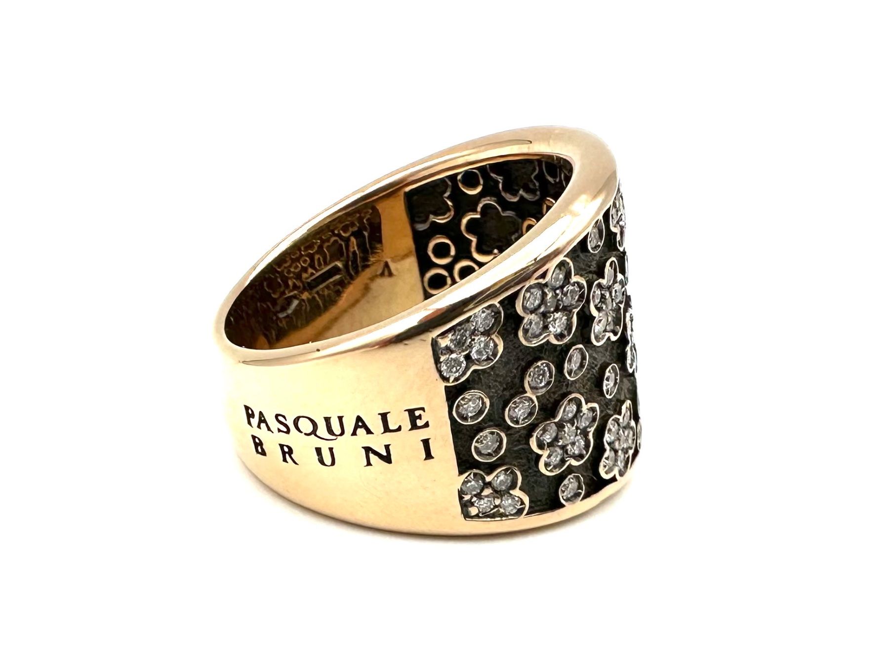 Anelli: PASQUALE BRUNI. Bague "Ricami" or rose et diamants – Usato da Renens VD venduto da Diademe.sarl 5