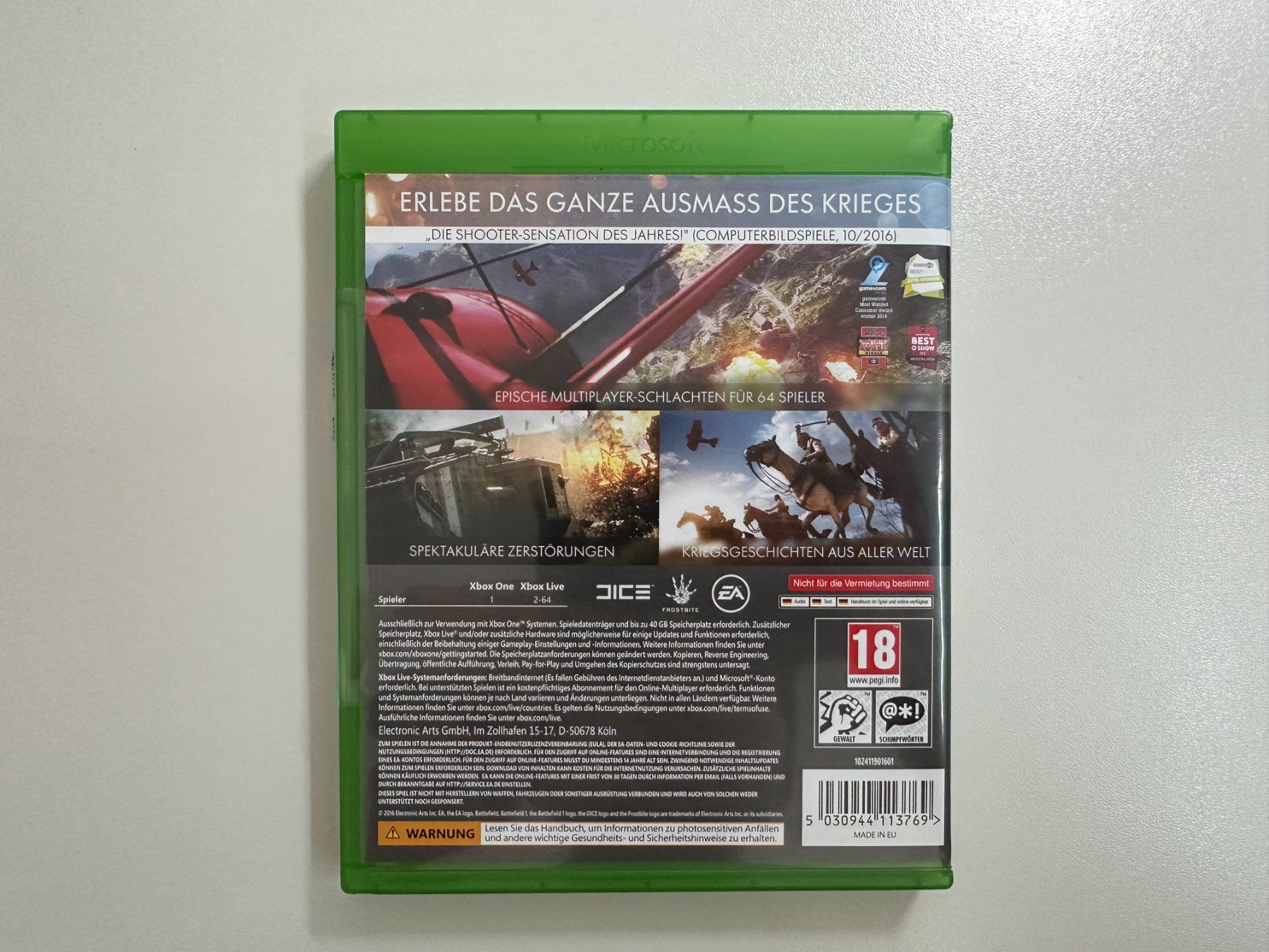 Microsoft Giochi: Battlefield 1, Xbox One, Xbox Series X – Nuovo (secondo la descrizione) da Couvet venduto da Aura_aura 2