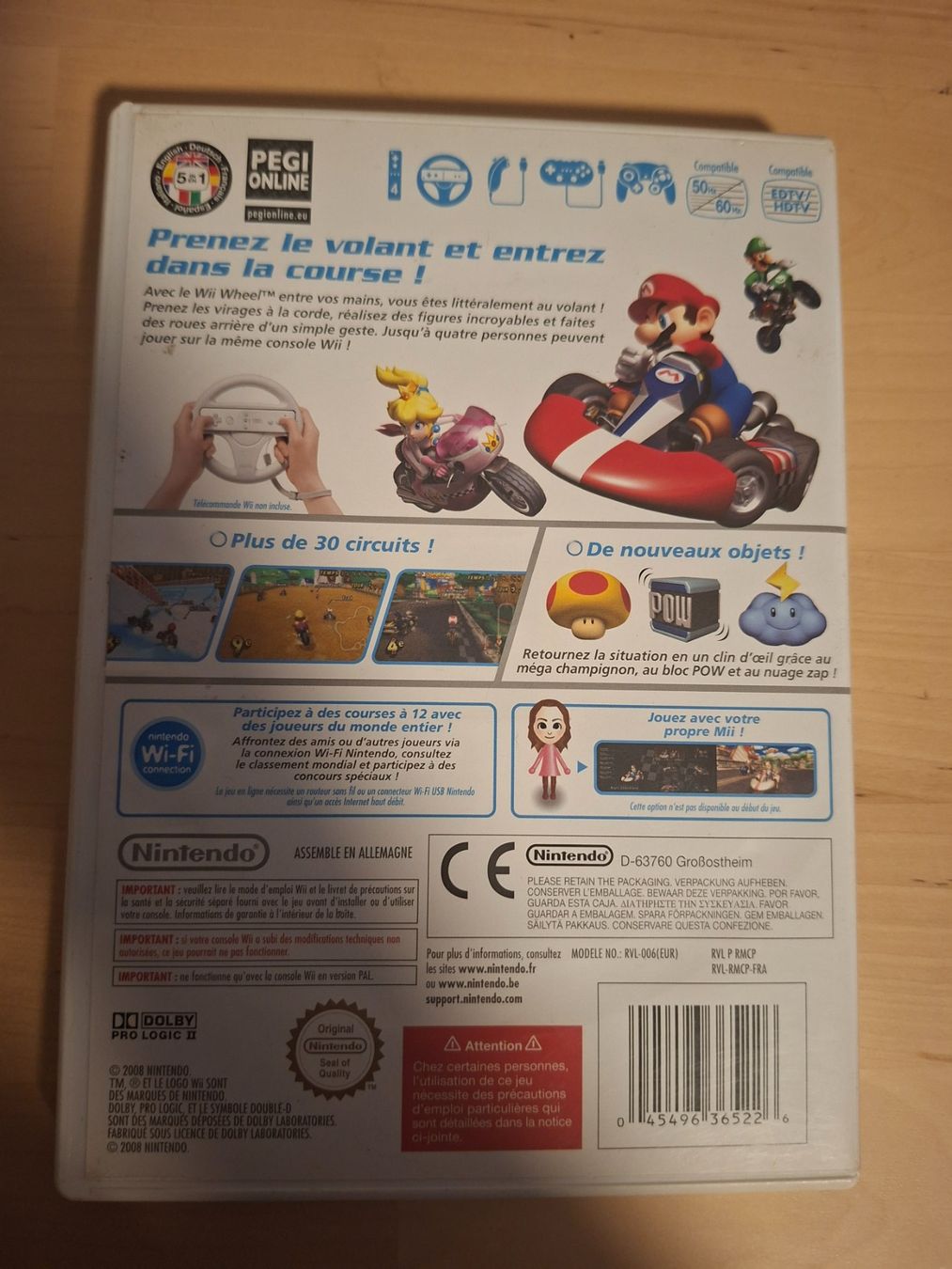 Nintendo Jeux: Nintendo Wii Mariokart - usagé – D'occasion à Genève par VintagePal 1