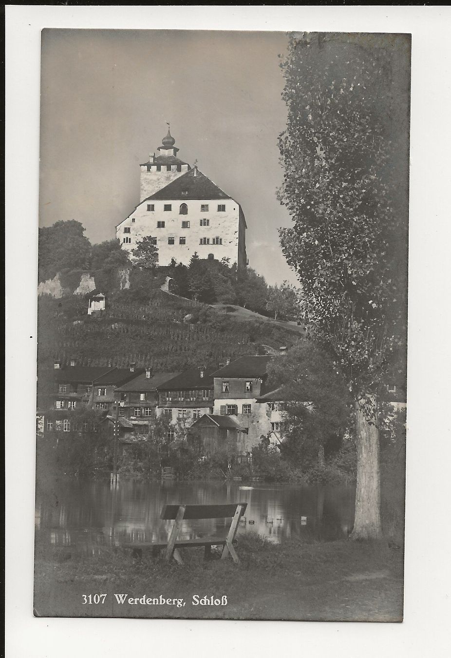 Cartoline postali: AK 1925 Werdenberg , Schloss , SG – Usato da Greifensee venduto da 315WDO