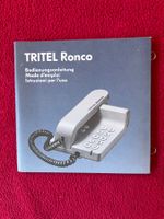 Telefon Bedienungsanleitung Telecom PTT Tritel Ronco