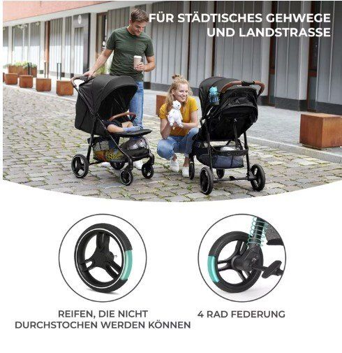 Kinderkraft Kinderwagen: KinderKraft poussette GRADE PLUS GREY : PN: CHF 159.90 – Gebraucht aus Goumoens-la-Ville von cfaIII 7