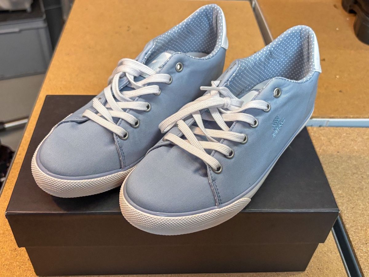 Navyboot Damenschuhe: Navyboot Sneaker Gr 38 Hellblau - Casual NEU – Neu und originalverpackt aus Hagendorn von Aurora3 1