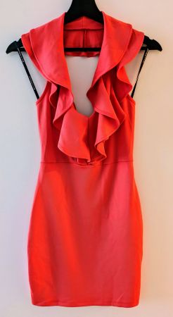 Cocktailkleid Koralle Gr. M Neu!