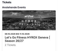 Hyrox Genf/Geneva 11.10.2026