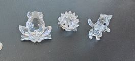 Swarovski Kristallfiguren Set Tierfiguren gebraucht
