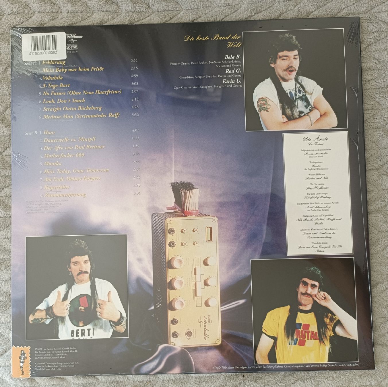 Schallplatten: DIE ÄRZTE - Le Friseur LP – Neu und originalverpackt aus Luzern von cryptonic79 1