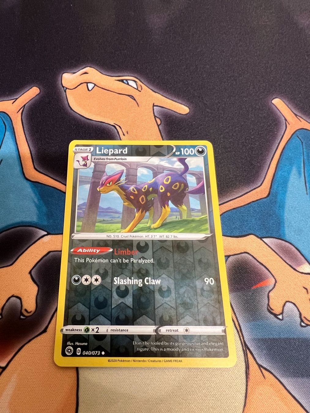Pokémon Carte collezionabili: Liepard (CPA 40) - Reverse Holo - Champion's Path – Nuovo (secondo la descrizione) da Bülach venduto da Pfrenzel