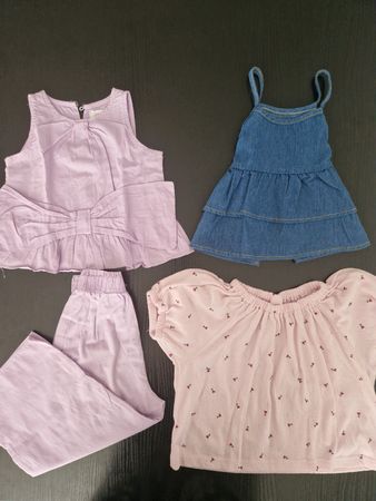 Mädchen Top Set Grösse 98/110