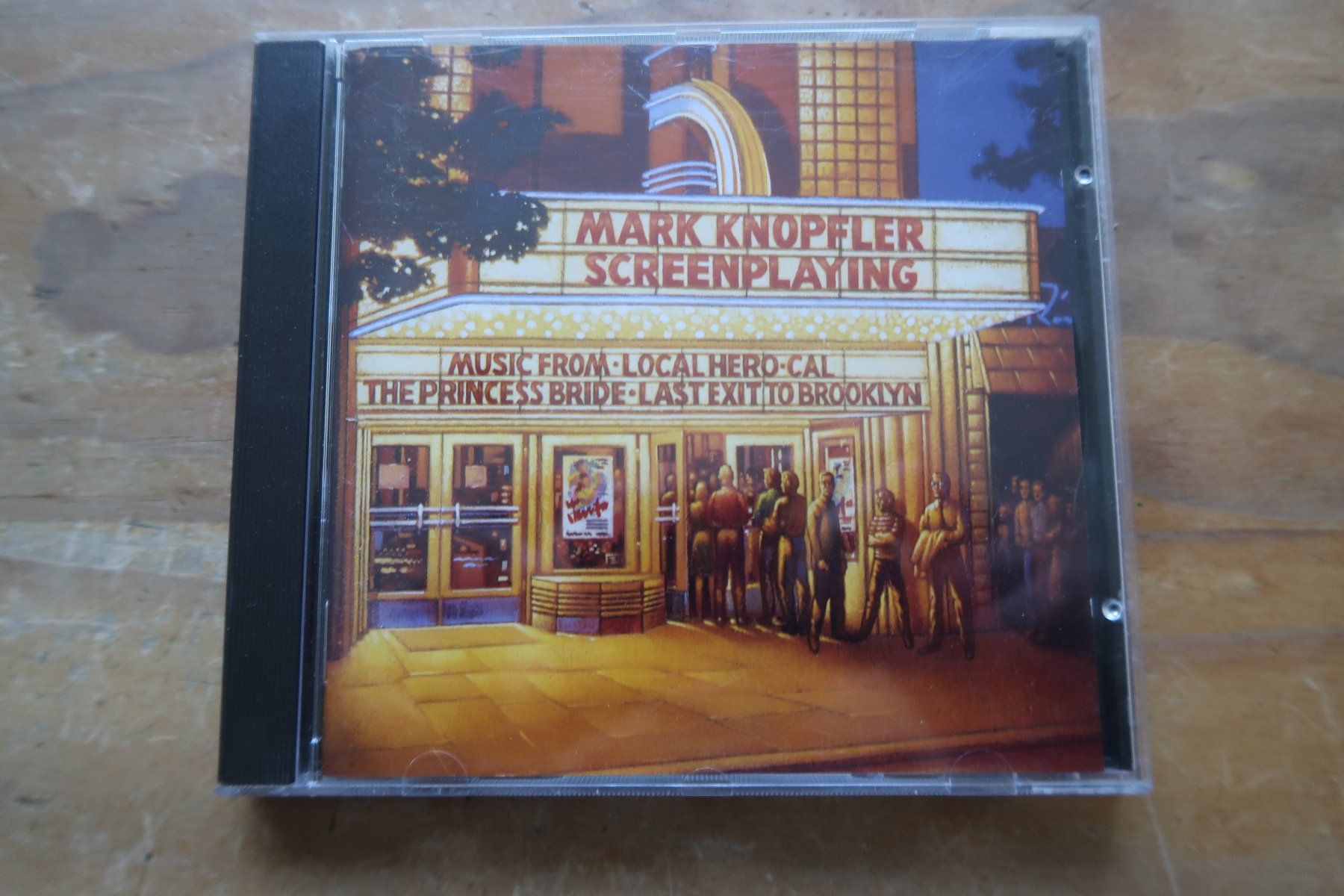 CDs: MARK KNOPFLER - SCREENPLAYING - EX- DIRE STRAITS CD – Gebraucht aus Basel von Patiscat