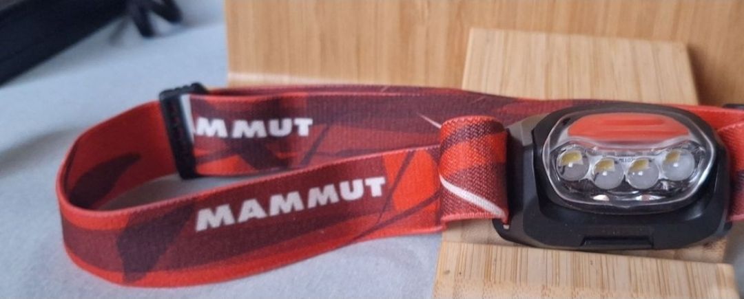 Lampes: Lampe frontale MAMMUT rouge  – D'occasion à Tannay par v1n1p00h 1