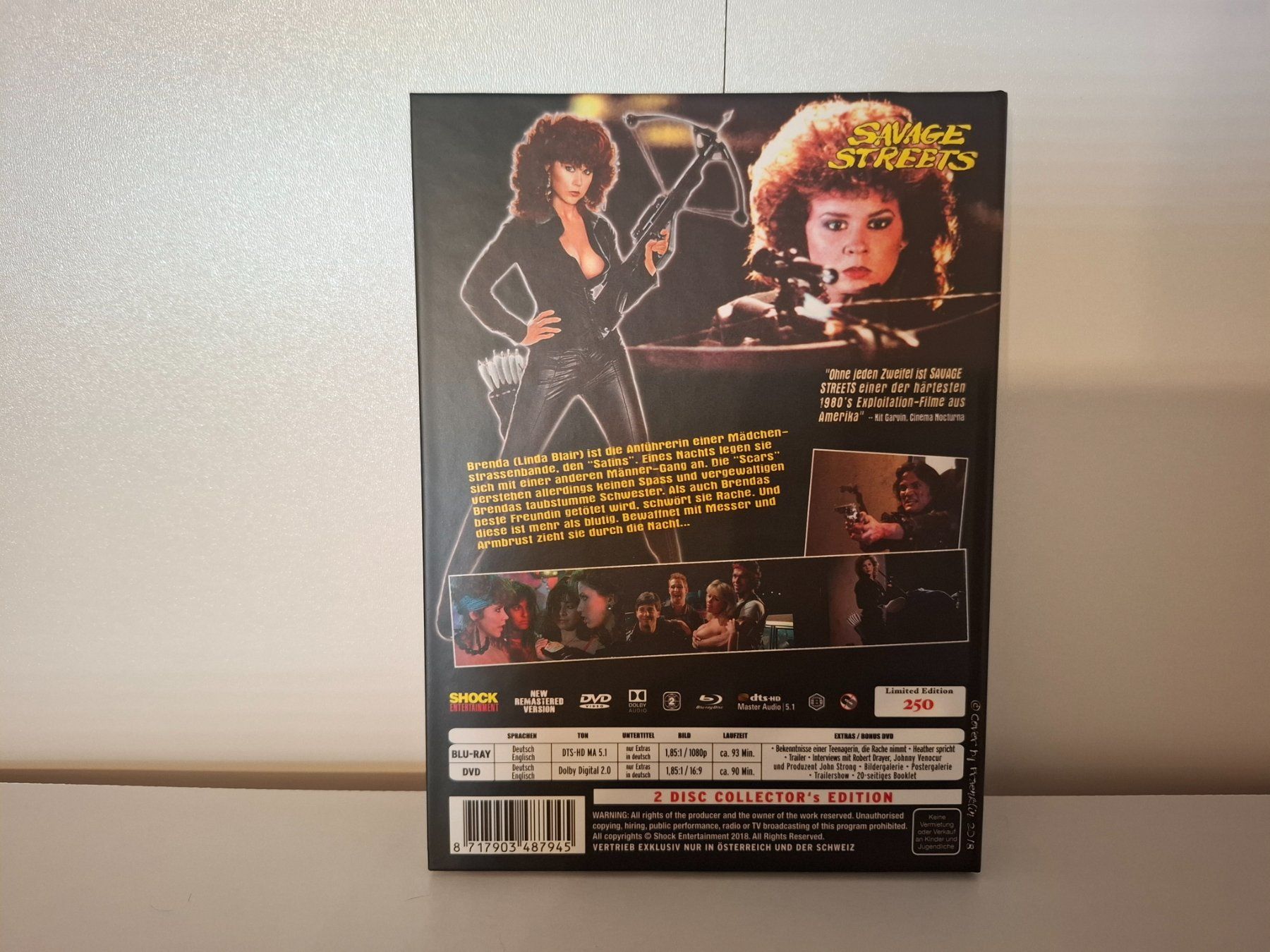 Tous les DVDs: Savage Streets (Lim. Mediabook) – D'occasion à Frauenfeld par Frankenstein01 1