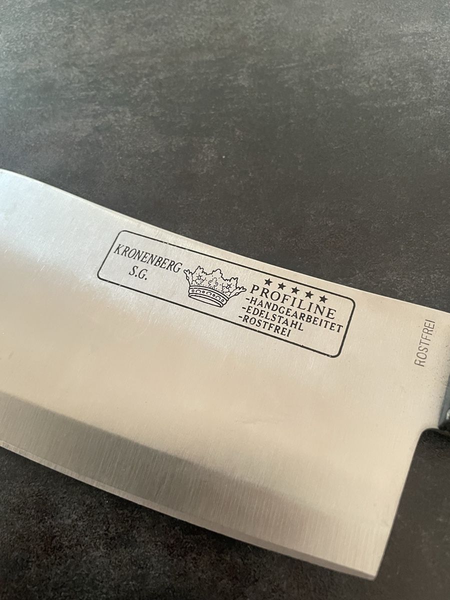 Coltelli da cucina: Couteau Hachoir Kronenberg – Usato da Vallamand venduto da Bricbracbroc82 2