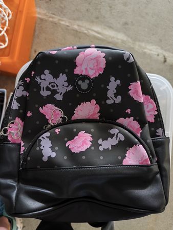 Minnie Mouse Rucksack mit Blumenmuster - Top Zustand!
