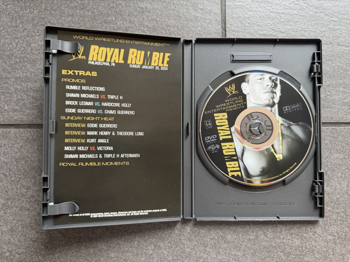 Alle DVDs: WWE Royal Rumble 2004 DVD – Gebraucht aus Zürich von cENS0R 2