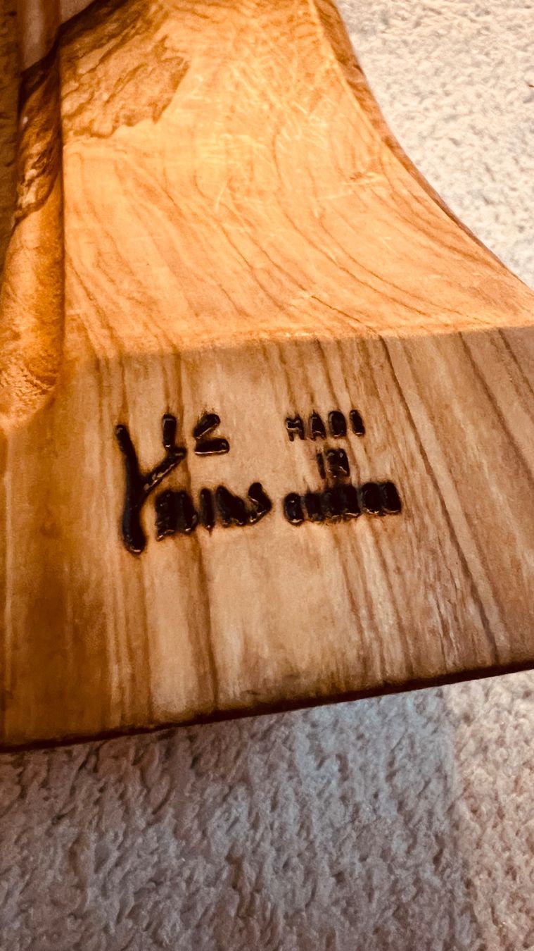 Articoli in legno: Weinträger aus Olivenholz – Nuovo (secondo la descrizione) da Ettingen venduto da everchip 3