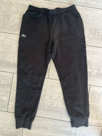 LACOSTE Trainerhose lang Schwarz