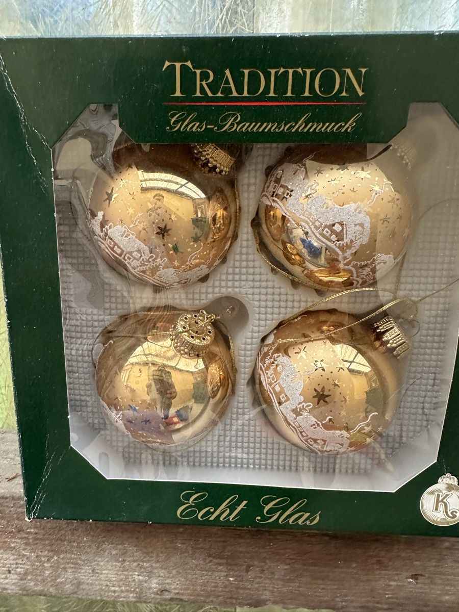 Alle Dekorationen: Goldene Glaskugeln – Gebraucht aus Oberentfelden von vilibrand 3