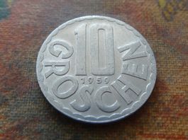 AUTRICHE  10  Groschen  1959
