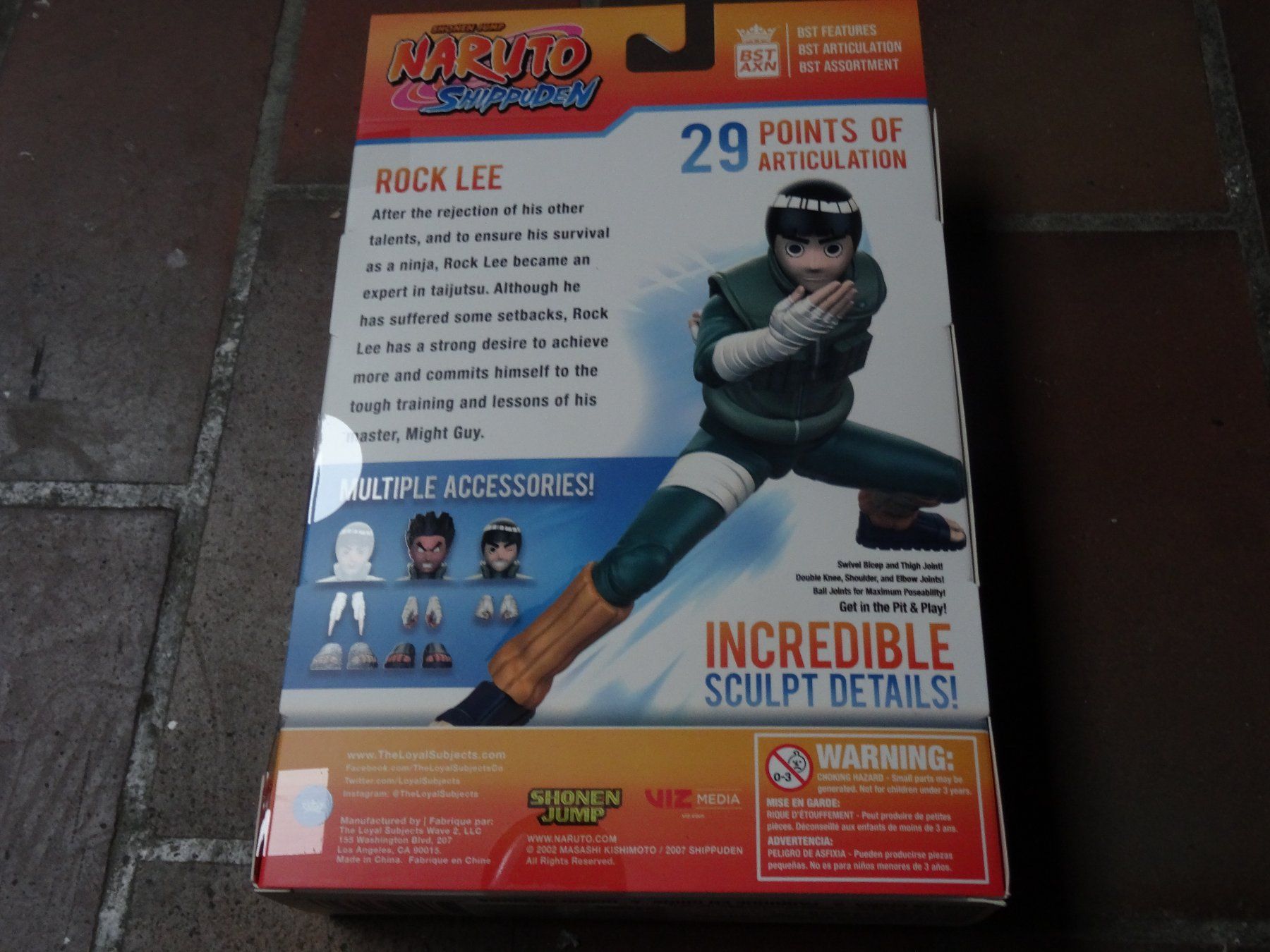 Statuette: Naruto BST AXN Actionfigur Rock Lee 13 cm – Nuovo e nell'imballaggio originale da Olten venduto da Disc-Ausverkauf 1