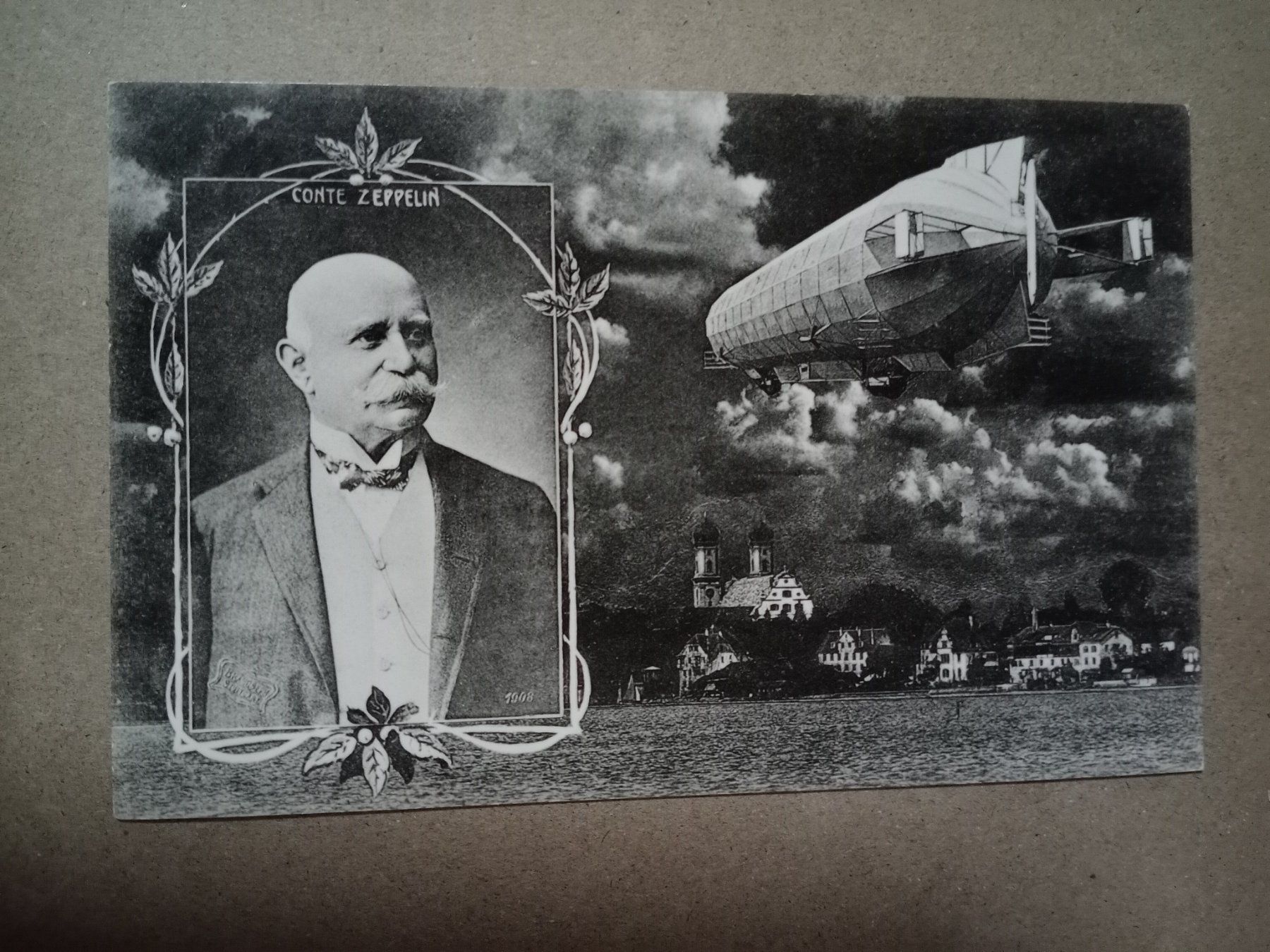 Ansichtskarten: Ak Repro Zeppelin – Gebraucht aus Küttigen von Melisch1000