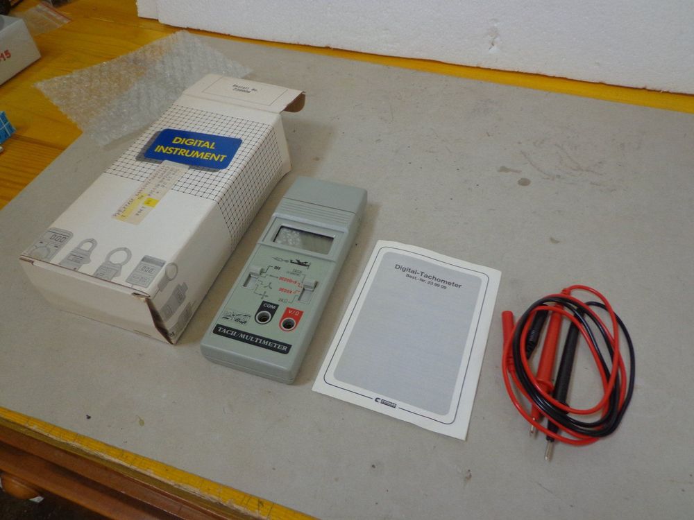 Digital Tachometer, Multimeter, Drehzahlmesser Kaufen auf Ricardo