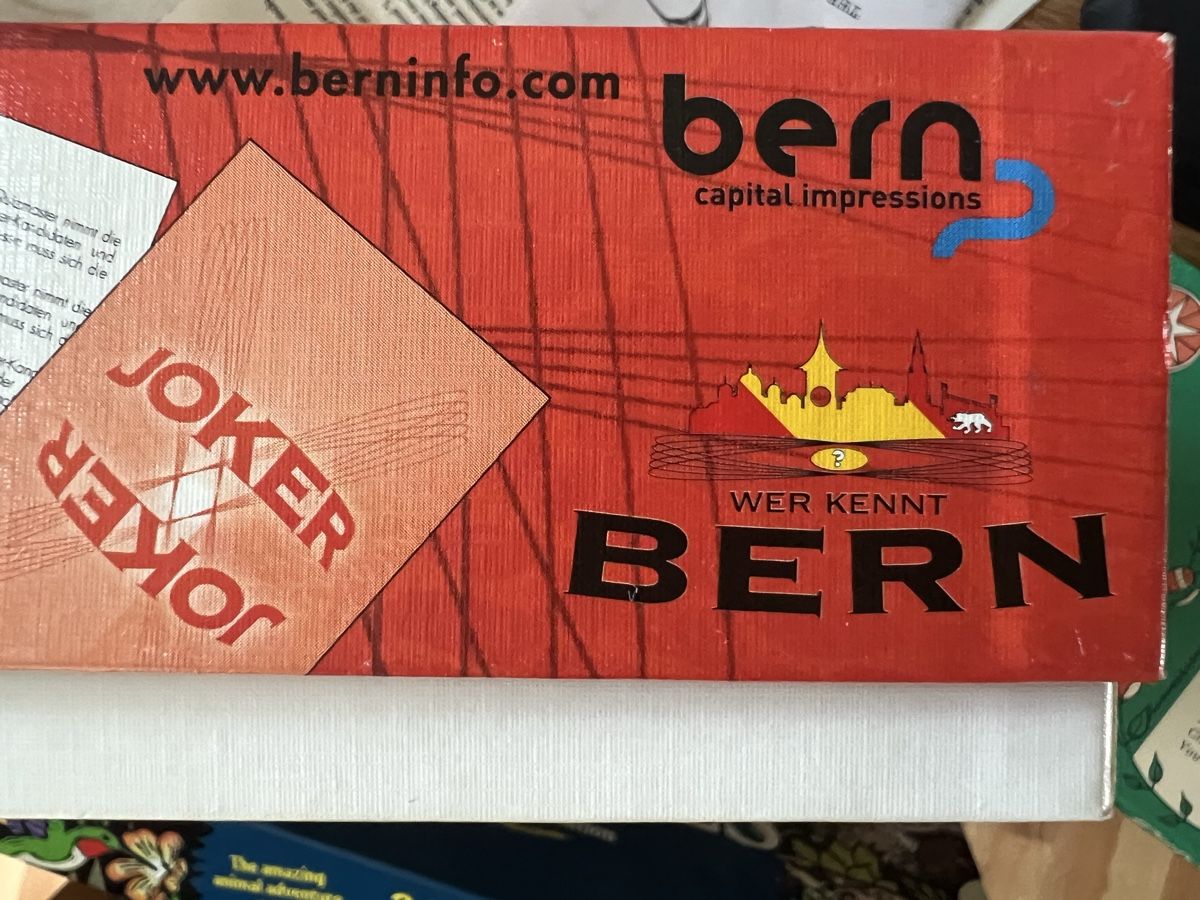 Giochi: Wer kennt Bern- Spiel – Nuovo (secondo la descrizione) da Kirchberg BE venduto da wimmler 5