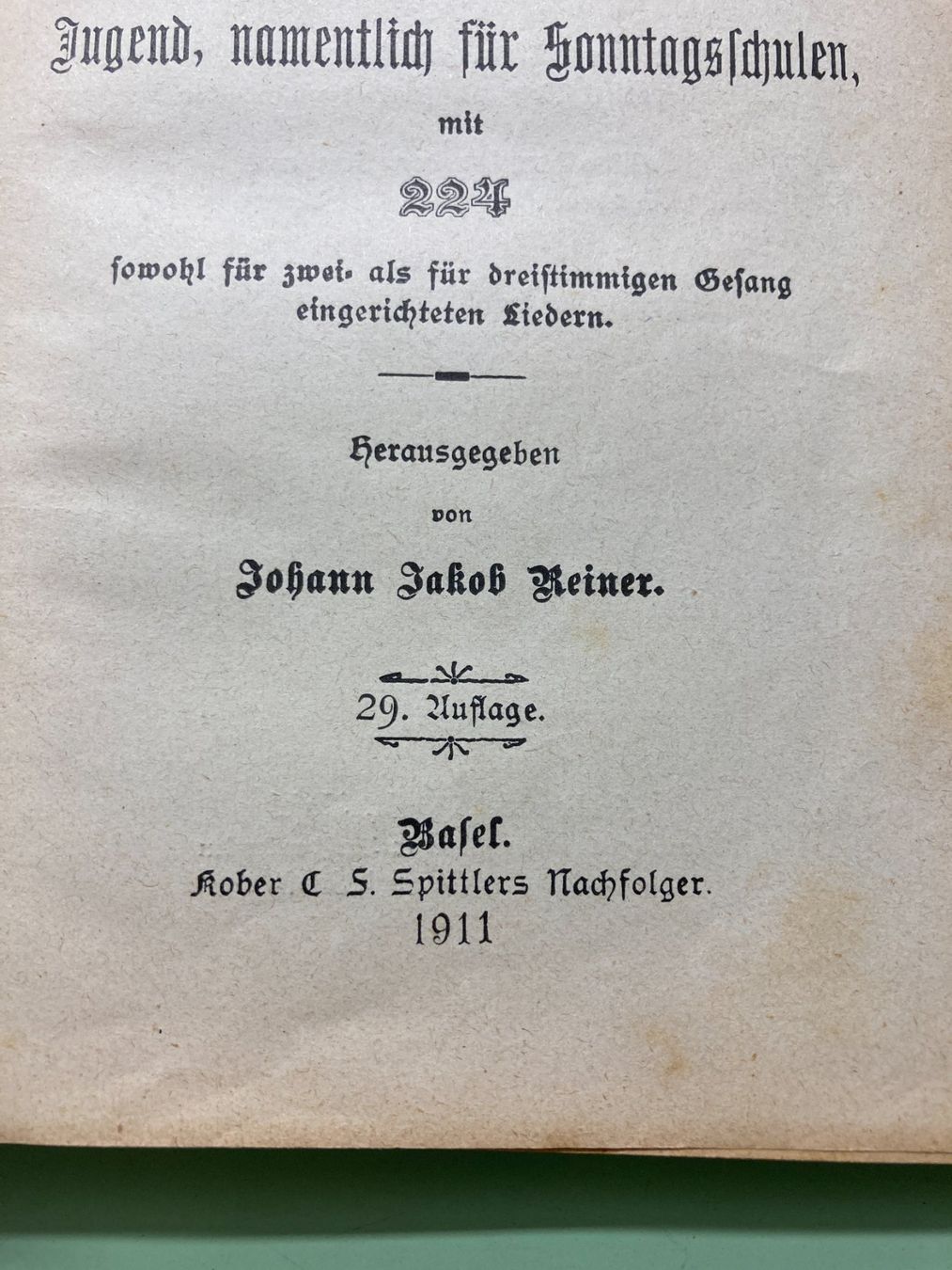 Libri: Liederkranz 1911, Antikes-Gesangbuch – Usato da Bauma venduto da Hmuggi 2