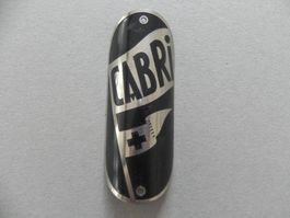 Cabri Velo Rad Marken Schild Schweiz CH