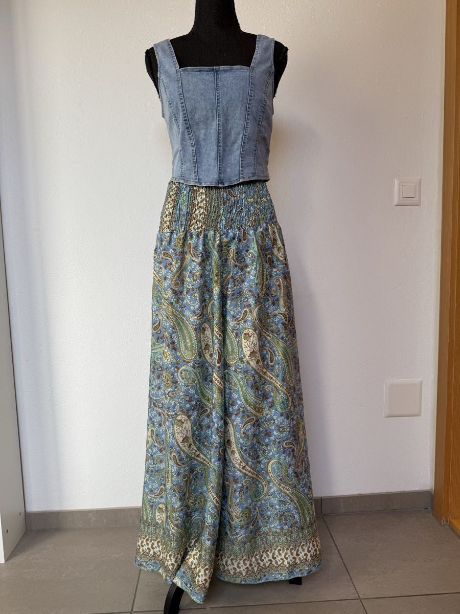 Gonne: Boho Hosenrock aus Seide – Nuovo (secondo la descrizione) da Sigriswil venduto da ck56 3