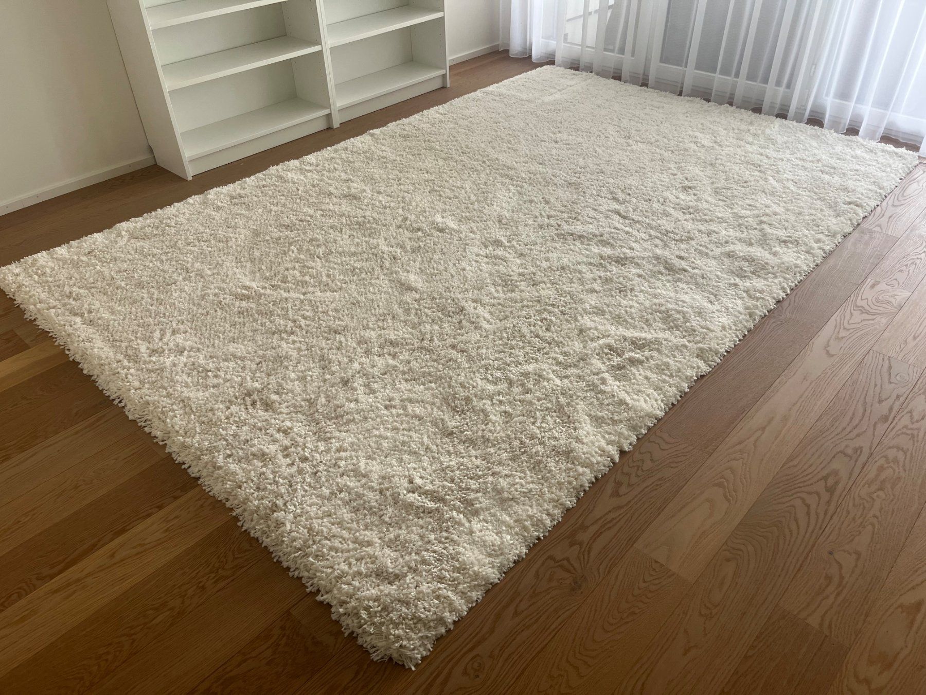 Teppich, weiss, IKEA VOLLERSLEV, Langflor, 200x300 cm (Neu (gemäss Beschreibung)) in Nänikon für CHF 171 – nur Abholung auf Ricardo kaufen