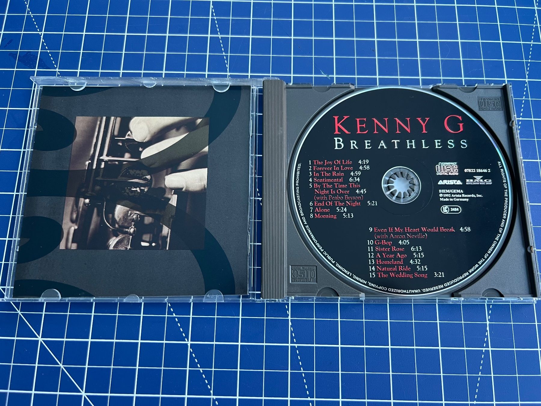 CD: Kenny G  – Breathless – Usato da st.gallen venduto da sophiephie 1