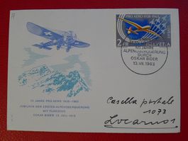 1963: F46 (Pro Aero-Brief) attraktiver MINI-FDC !!