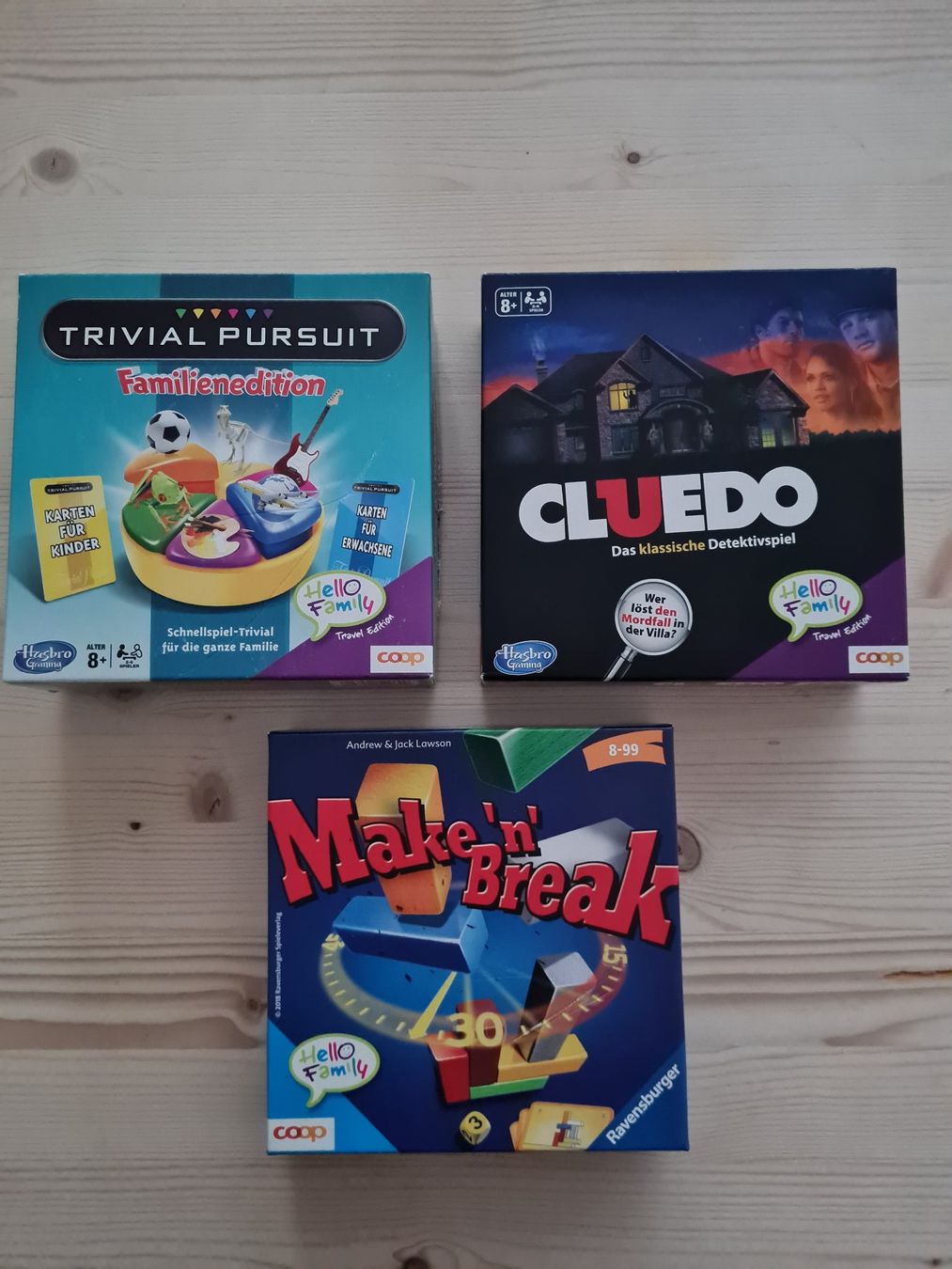Giochi: 3 Kinderspiele ab 8 Jahren – Usato da Geuensee venduto da ImLicht13