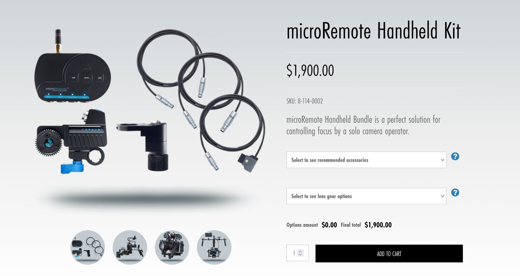 Kamera: Redrock micro Remote Handheld Kit Fernsteuerung inkl case – Gebraucht aus Arlesheim von arbel 1