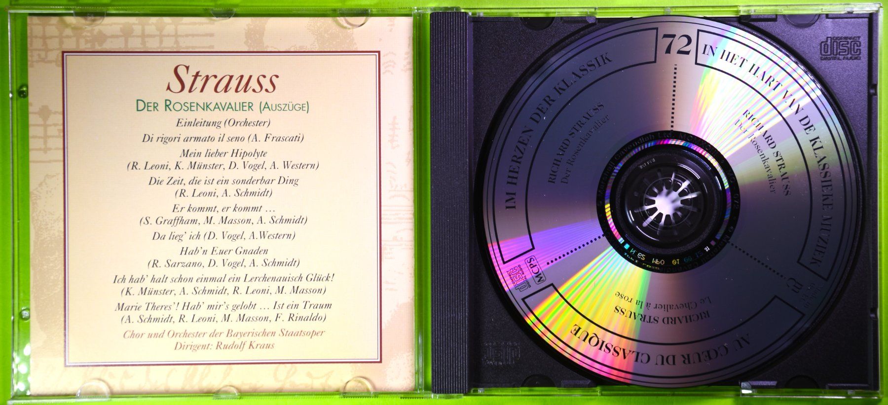 CD: RICHARD STRAUSS  /  DER ROSENKAVALIER – Nuovo (secondo la descrizione) da Luzern venduto da piro12 2
