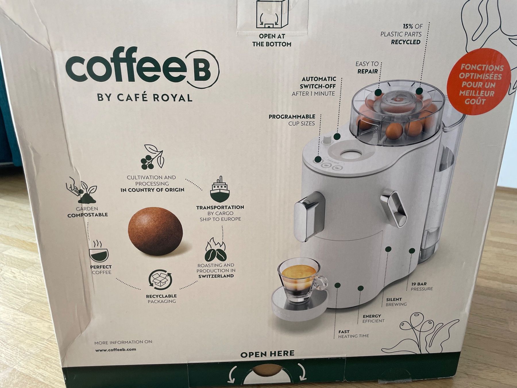 Coffee B Machines à café & Machines à expresso: NEU CoffeeB Kapselmaschine – Neuf avec emballage d'origine à Zürich par KC123 1