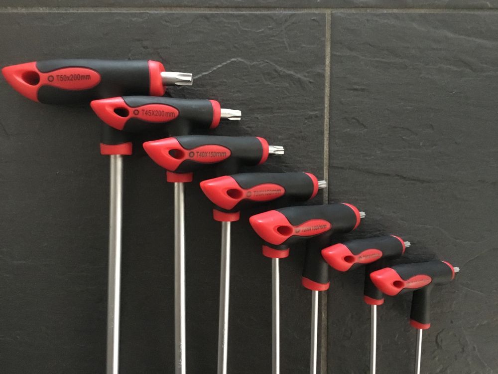 Alyco 195330 Torx T-Griff Schraubenschlüssel - T30 X 150 Mm - Robust & Langlebig Für Werkstatt & Heimgebrauch
