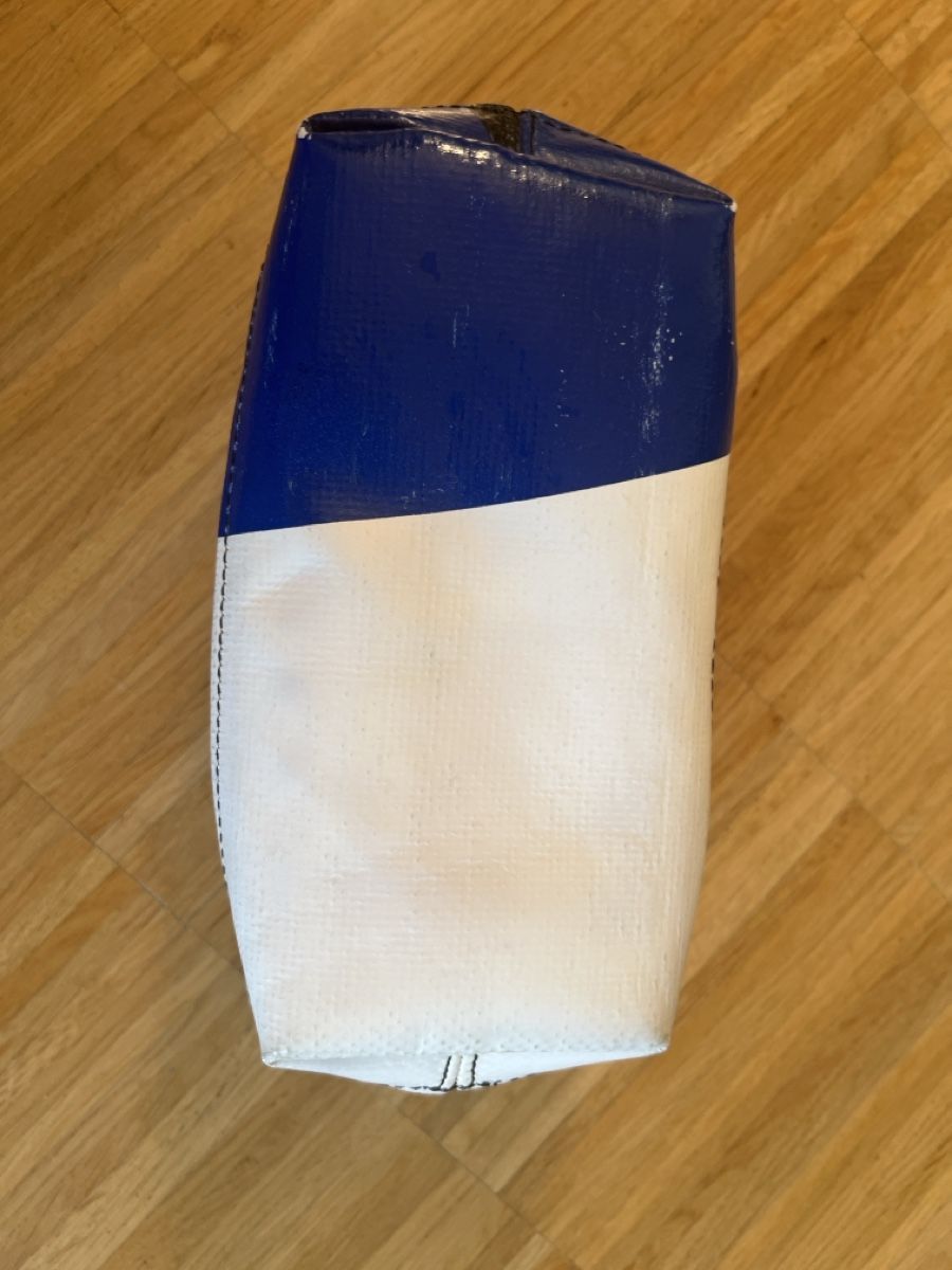 Freitag Custodie per cosmetici: Freitag Toiletry Bag White Blue – Usato da Zürich venduto da olfri 1