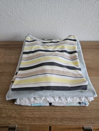 4 Stk. Damen T-Shirt, Gr. 38 / 40