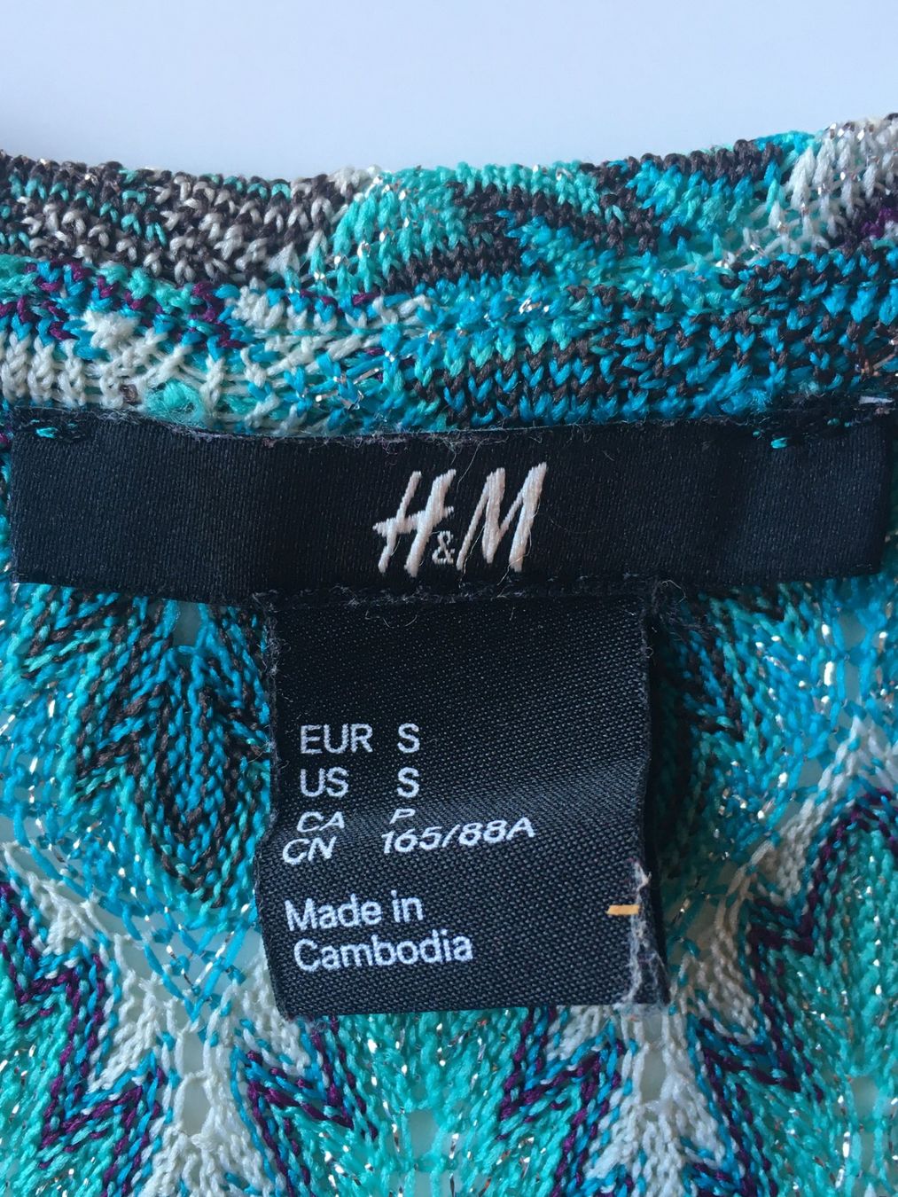 H&M T-shirt: Débardeur H&M turquoise - S – Usato da Troinex venduto da Irisglo 4