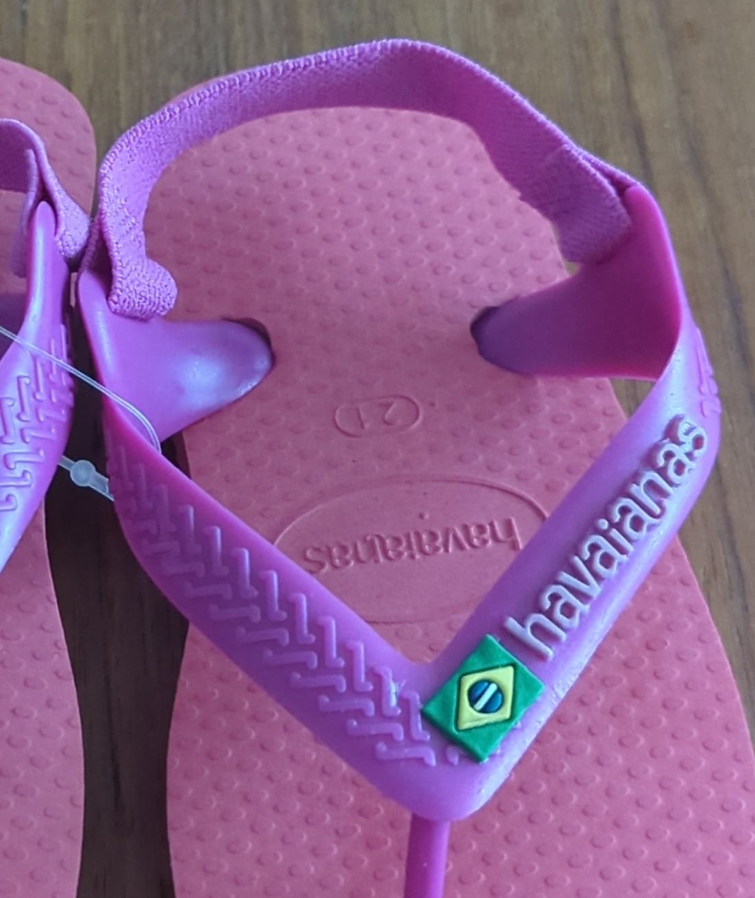 Havaianas Scarpe per ragazze: Havaianas Pink Flip Flops 21 – Nuovo e nell'imballaggio originale da Biel/Bienne venduto da aur_76qt