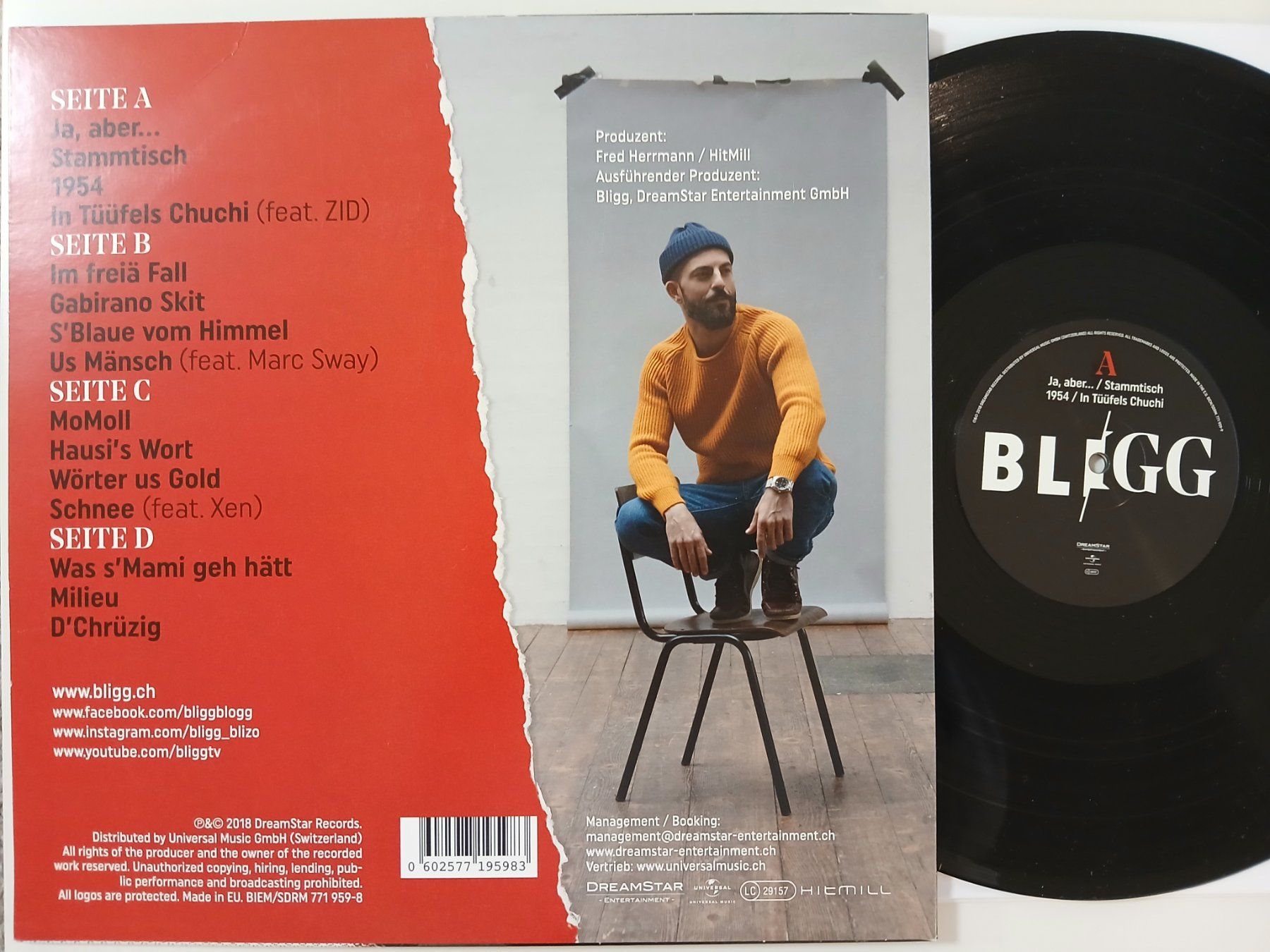 Vinyles: LP Bligg Kombination – D'occasion à Luzern par Dangerous 1