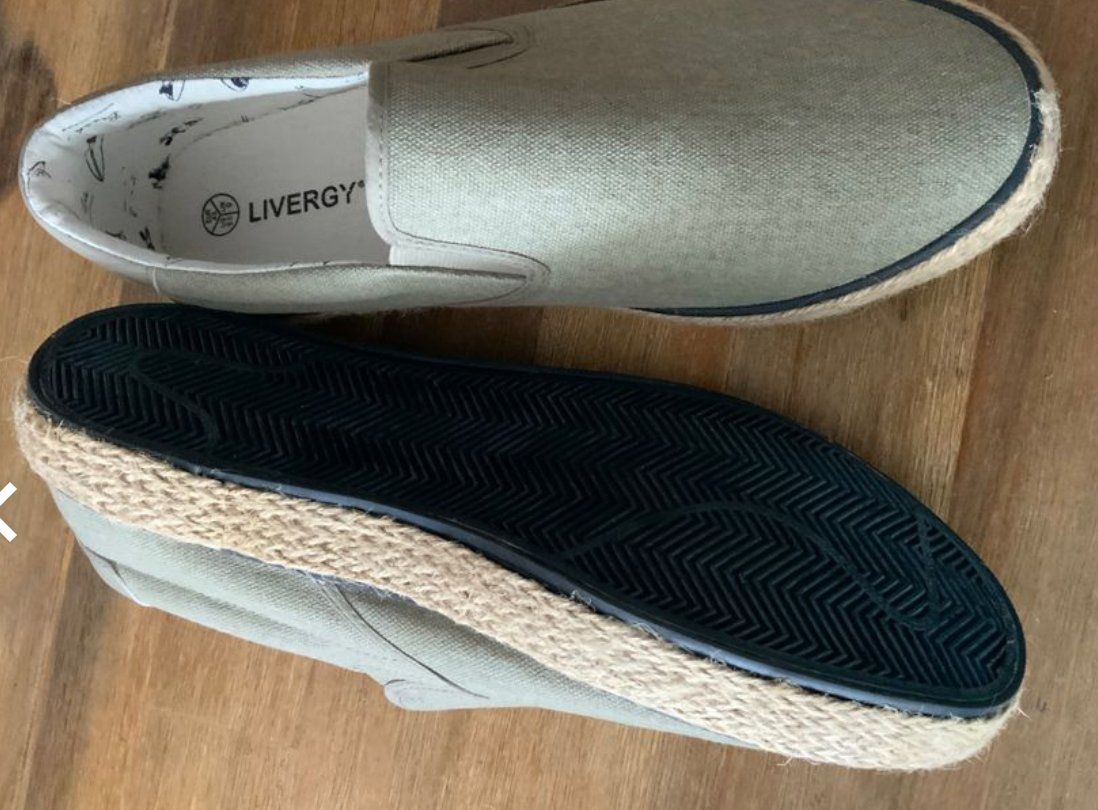 Scarpe da uomo: Sommerliche Herren-Slipper in Grösse 43 – Nuovo (secondo la descrizione) da Siebnen venduto da Wahr66 1