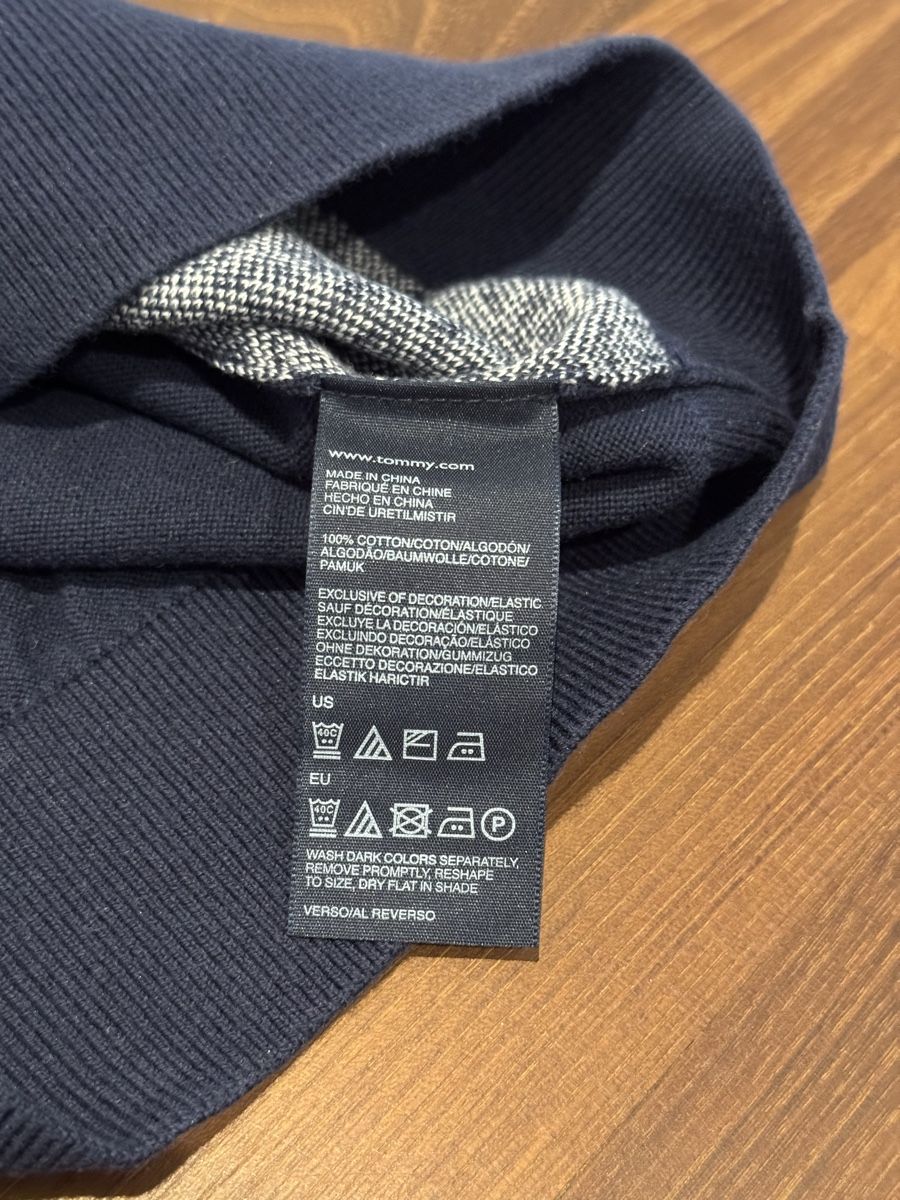 Tommy Hilfiger Maglioni & Felpe: Tommy Hilfiger Strickpullover Jacquard Muster – Usato da Gränichen venduto da lixil 3