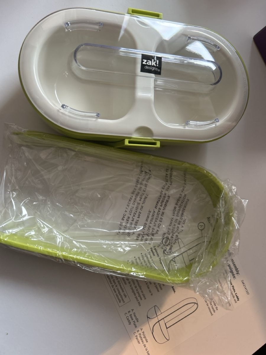 Altre Stoviglie: Kitchen to Table 2 Section Caddy - Red Carrier for Condiment – Nuovo e nell'imballaggio originale da Marly venduto da redinaber