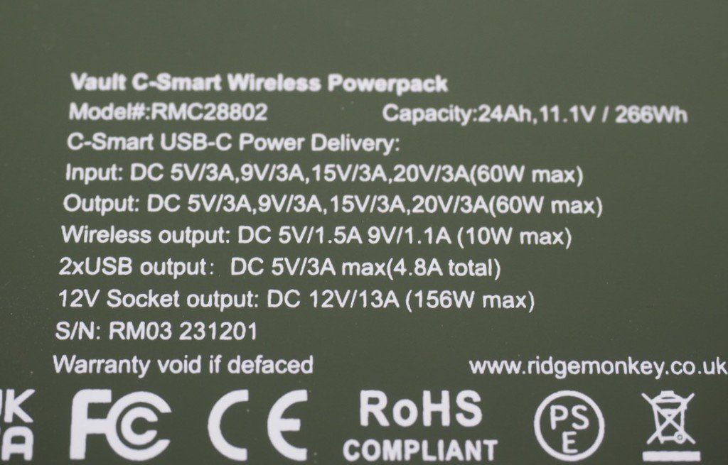 Batterie: RIDGE MONKEY Vault C-Smart Wireless Powerpack (26072705) – Usato da Zürich venduto da fundsachenverkauf 3