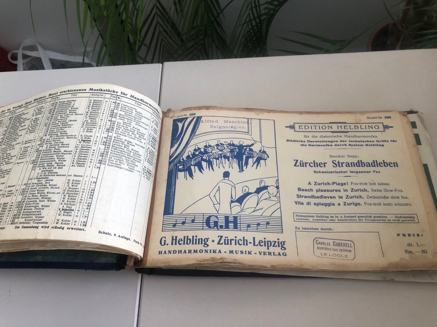 Libri: Notenbuch antik – Usato da Brügg BE venduto da rutschimedizin 4