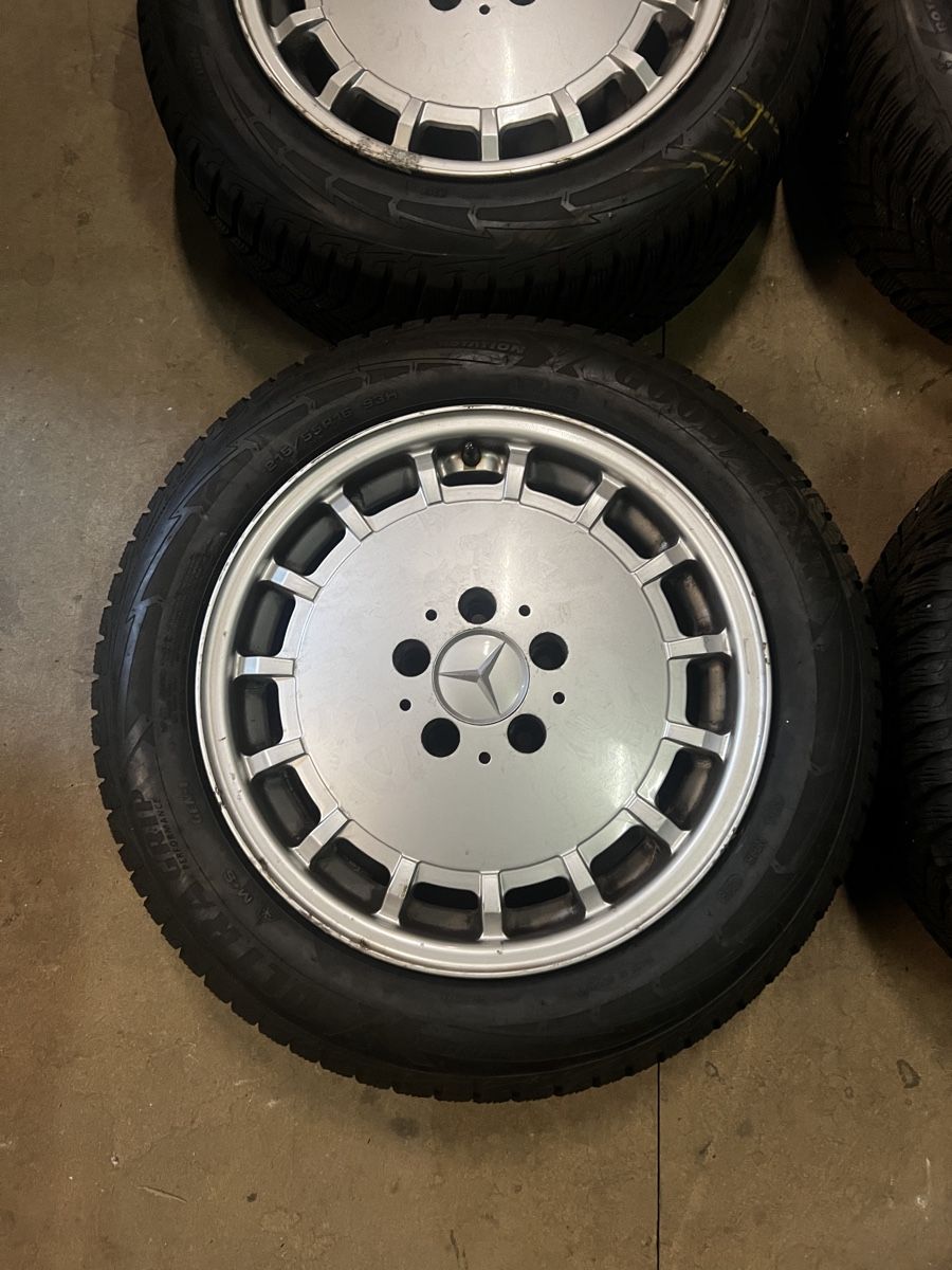 Mercedes-Benz Felgen: Mercedes Benz Gullideckel Felgen 8x16 ET34 – Gebraucht aus Full-Reuenthal von MB.52 1