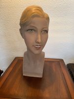 Grosse antike original Art Deco Büste